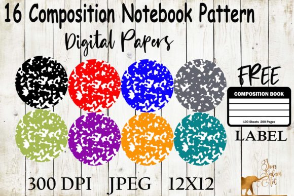16 Composition Notebook Cover Papers: A Comprehensive Overview