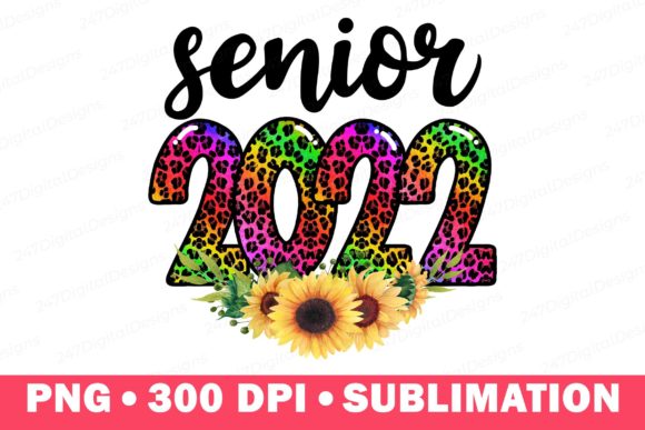 2022 Senior Sublimation Design Download
