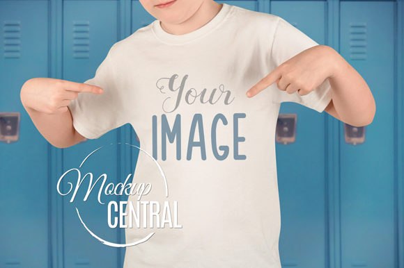 Boy Student School T-Shirt Mockup: A Smart Tool for Creative Expression