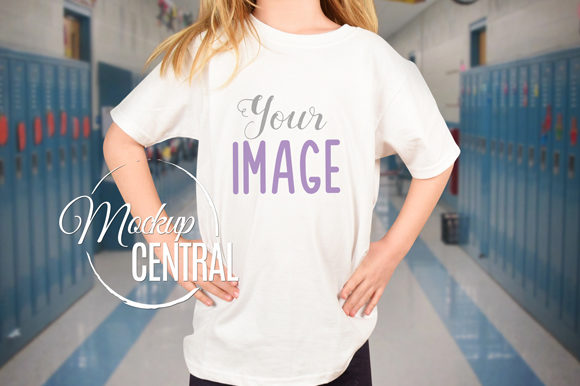 Girl Student School T-Shirt Mockup: A Practical Tool for Creative Workflows