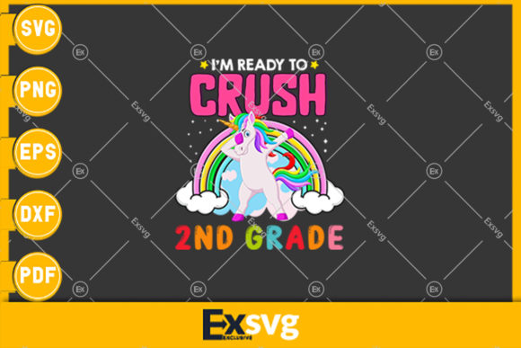 I'm Ready to Crush 2nd Grade T-Shirt: A Must-Have for Back-to-School Creativity