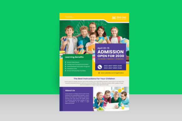 Kids School Admission Flyer Design: A Comprehensive Overview