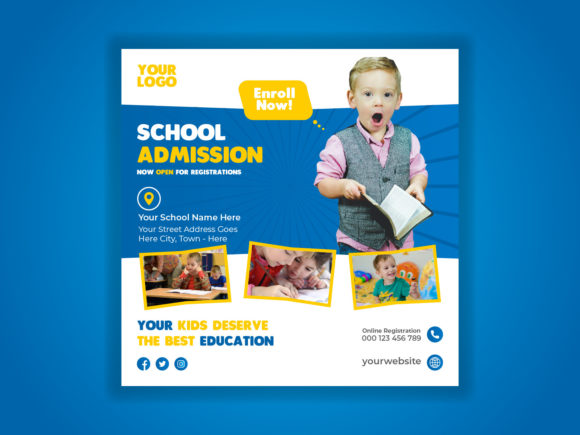New School Admission Social Media Post: A Strategic Tool for Educational Institutions
