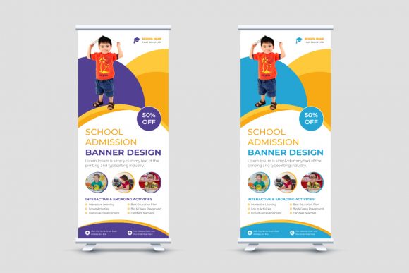 School Admission Signage Roll Up Banner: A Strategic Tool for Effective Communication